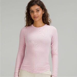 SOLD | Lululemon | Hold Tight Long Sleeve Shirt | Size:8 | Color: Peony
